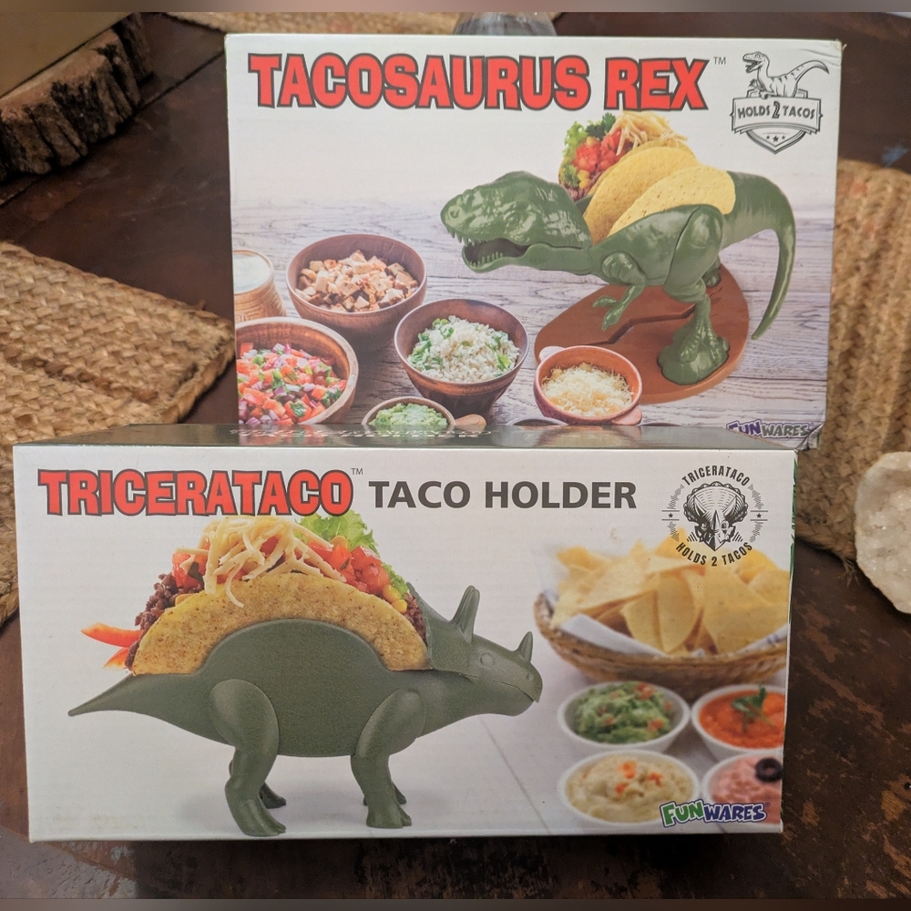 Funwares Dinosaur Taco Holders